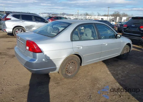 2003 Honda Civic Lx z USA, uszkodzony, nr VIN 2HGES16583H549648
